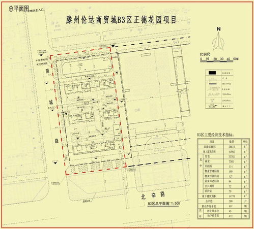 滕州伦达商贸城B3区正德花园项目设计方案正式公示，打造城市商贸居住新地标